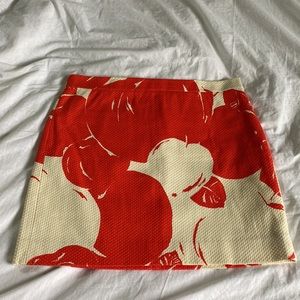 J crew “big apple” skirt